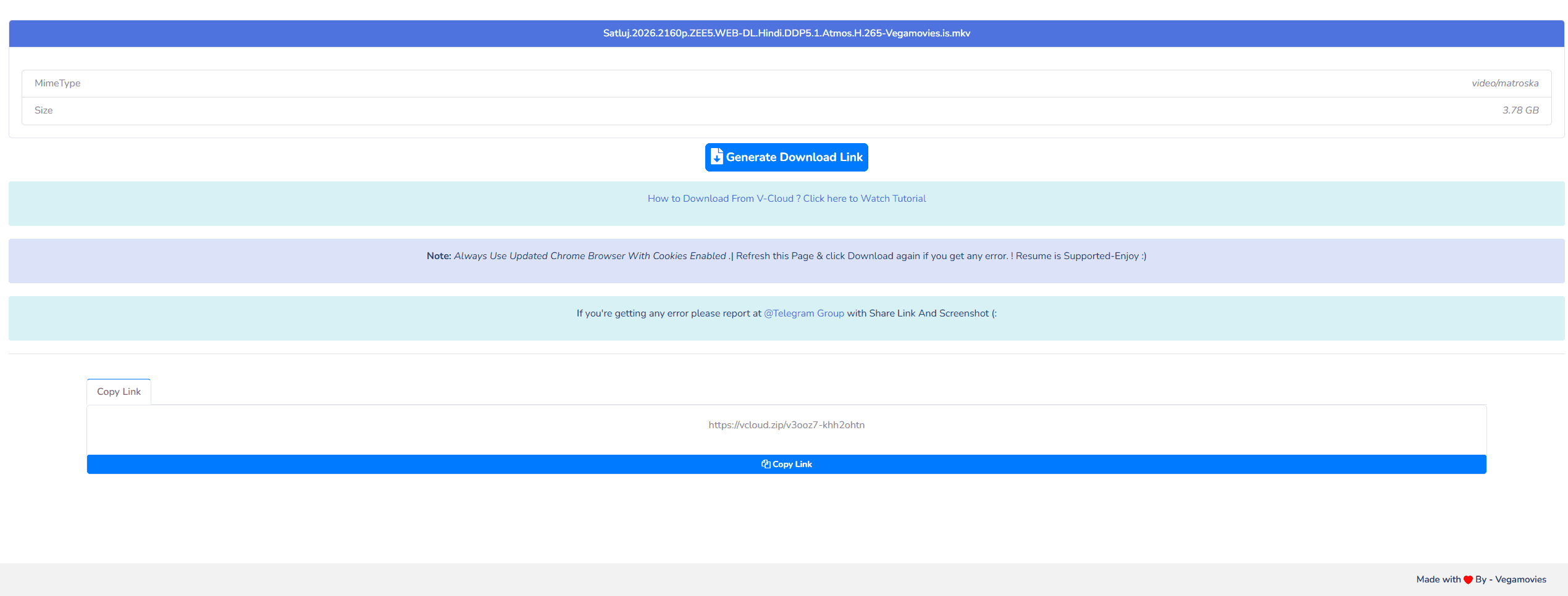 Choose Fast Cloud Server (Google Drive / Fast Stream)